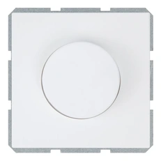 Изображение Диммер поворотный для LED 30-400W Jasmart серия FD, белый матовый (soft touch)